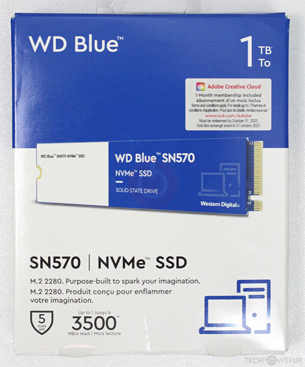 Western Digital SN570 1 TB Specs | TechPowerUp SSD Database
