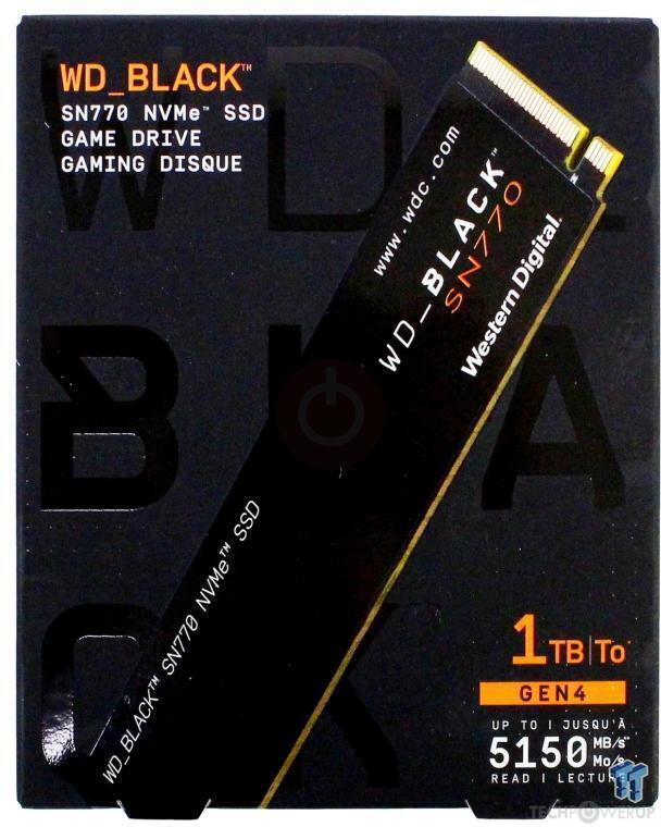 Western Digital Black SN770 1 TB Specs | TechPowerUp SSD Database