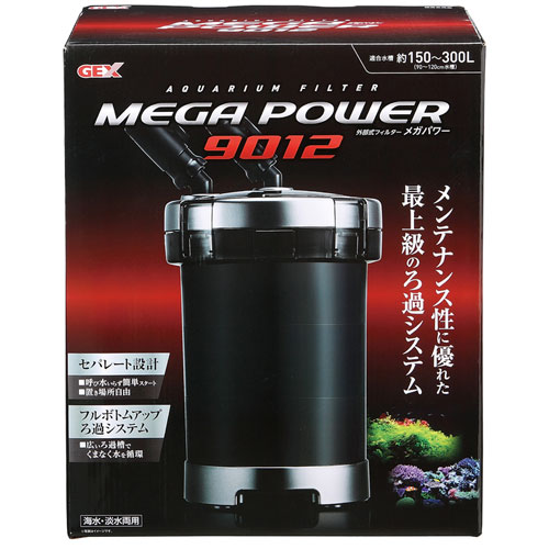 送料無料 GEX メガパワー 9012 90~120cm水槽対応・外部式パワー