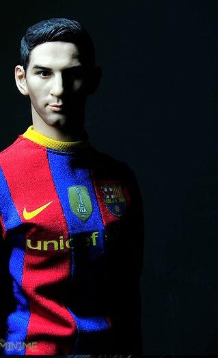 リオネル・メッシ似 1/6 フィギュアフルセット FCバルセロナ - 1/6