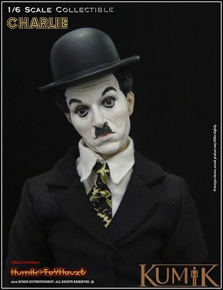 ○kumik クミック チャップリン風 フィギュア 香港 1/6 Chaplin