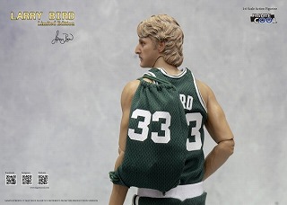 FigureCool 1/6 ラリー・バード NBA セルティックス 33 ヘッド2個