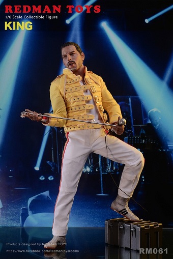REDMAN TOYS RM061 1/6 Queen Rock Band KING freddie Mercury