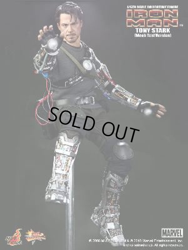 ホットトイズ 1/6 アイアンマン/トニー・スターク メカテスト版