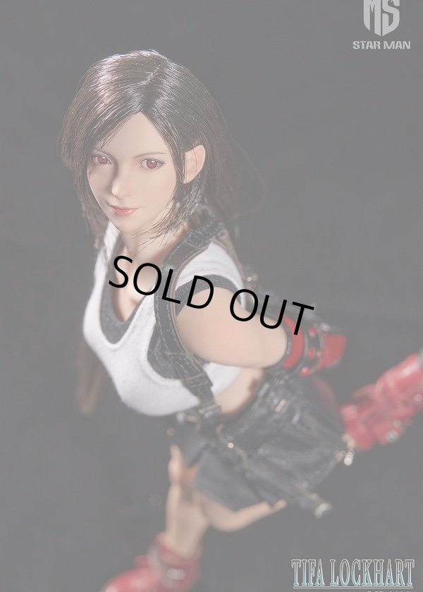 STAR MAN 1/6 Tifa ロックハート / ホワイトタンクトップ ＆ ブラック