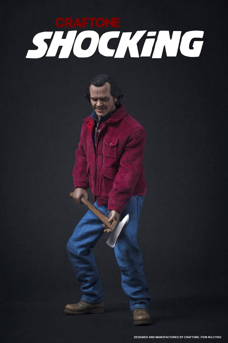 CRAFTONE 1/6 “Shocking” フィギュア ヘッド2種付属 【再生産】 *予約