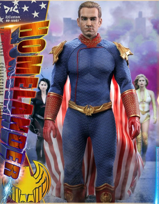 DJ-CUSTOM 1/6 DJ-16007 Homelander ホームランダー ヘッド2個