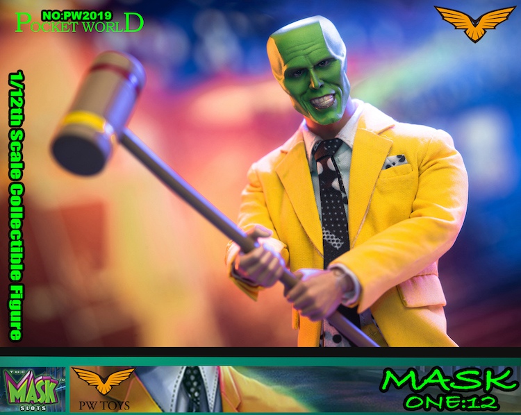 PWTOYS 1/12 PW2019 マスク MASK アクションフィギュア Pocket World