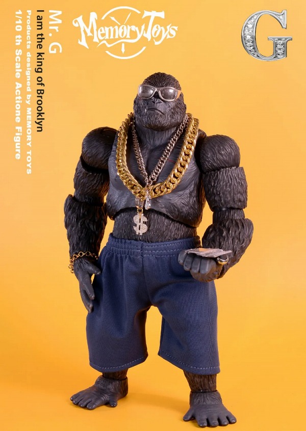 MEMORY TOYS 1/10 MR.G-G / MR.G-P / MR.G-J ゴリラ アクションフィギュア