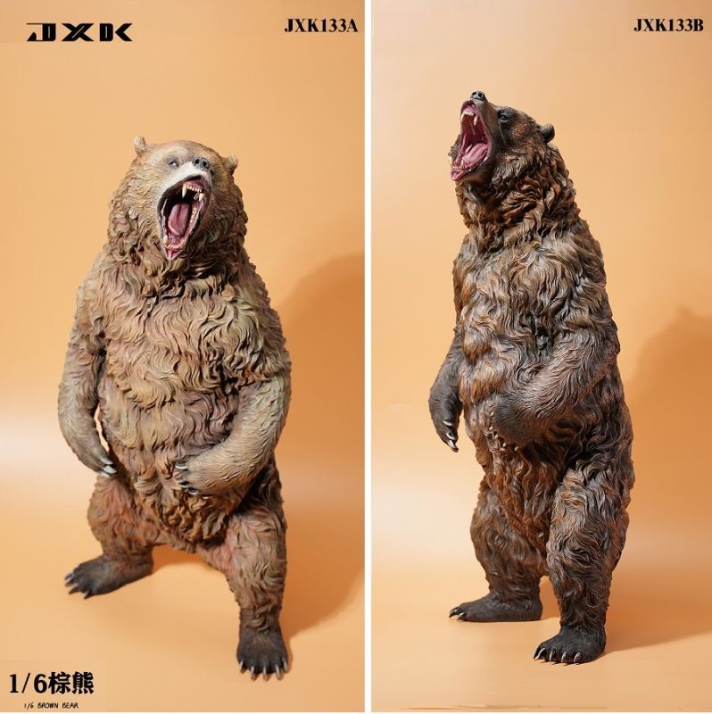 JxK Studio 1/6 熊 ヒグマ 羆 ブランベアー Brown Bear JXK133 A B