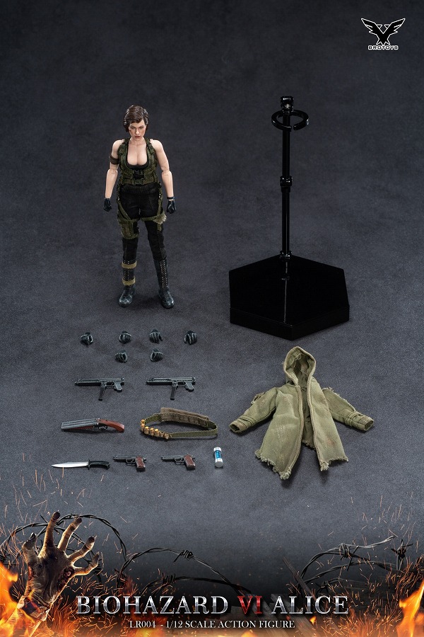 BROTOYS 1/12 LR004 アリス RE6 Resident Evil 6 Alice アクション