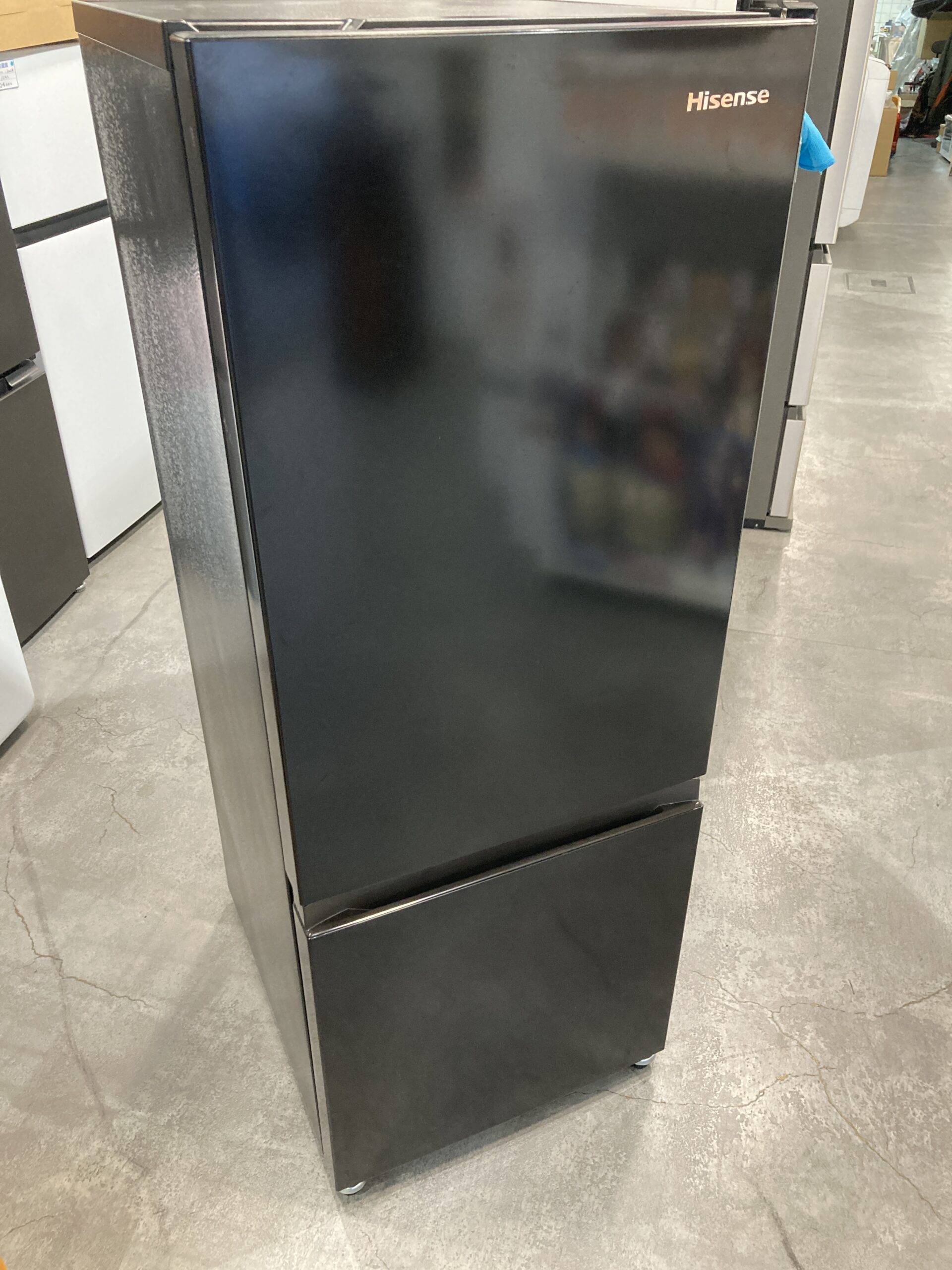 ヤマダオリジナル 2ドア冷凍冷蔵庫 2024年製 YRZ-F15LK 中古品販売