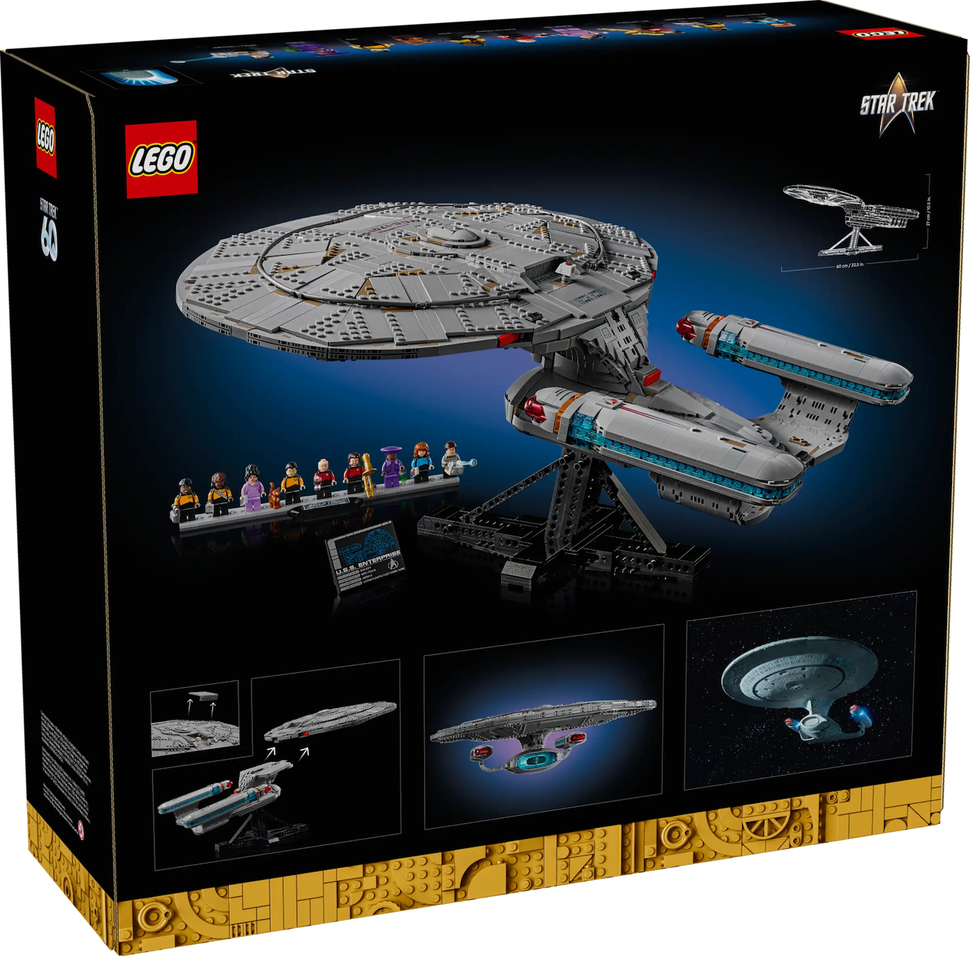 LEGO's Star Trek: The Next Generation Enterprise-D Set Warps into