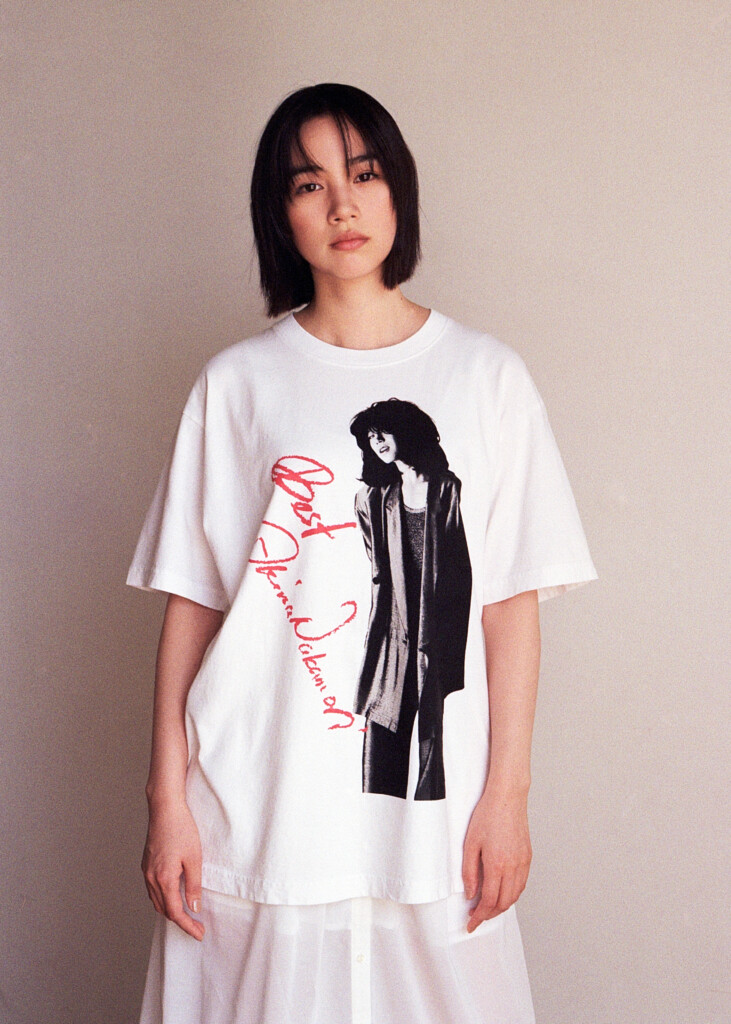 中森明菜 ISETAN 限定 Lサイズ 中森明菜×伊勢丹新宿、60歳記念コラボT