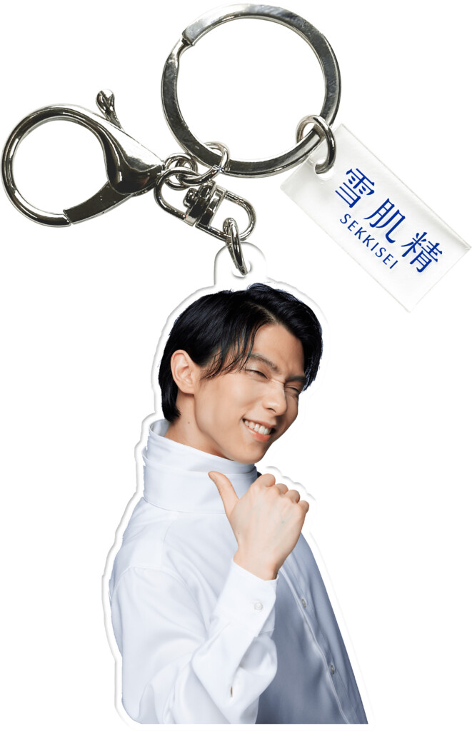 雪肌精みやび』×『羽生結弦選手』 羽生選手オリジナル アクリル