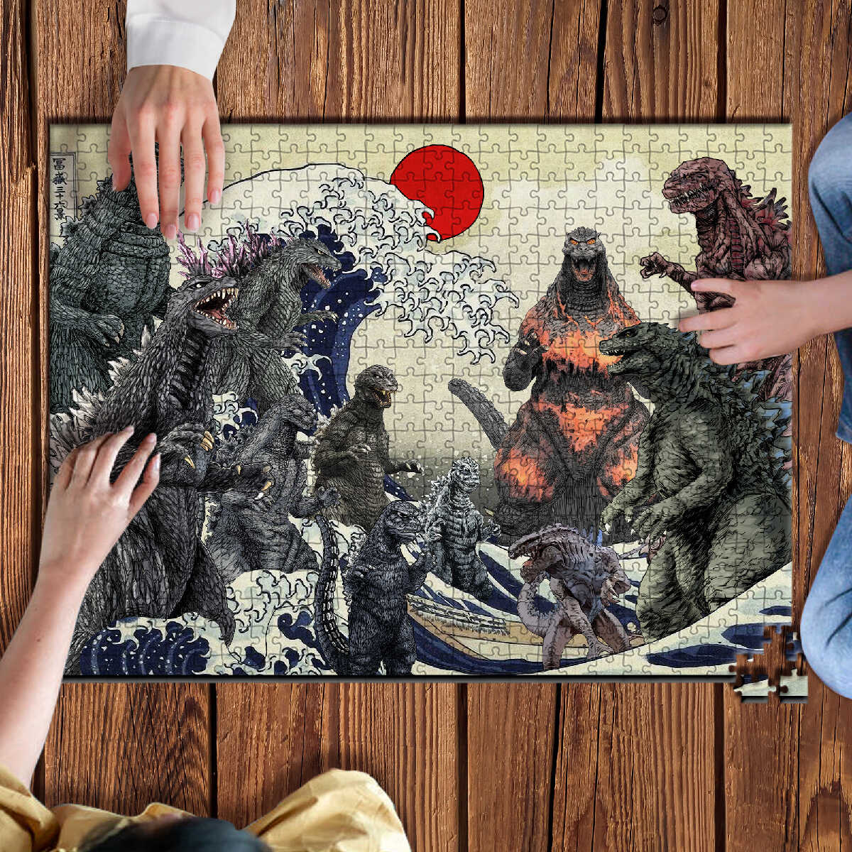 Godzilla Collection Jigsaw Puzzles - TrendySweety