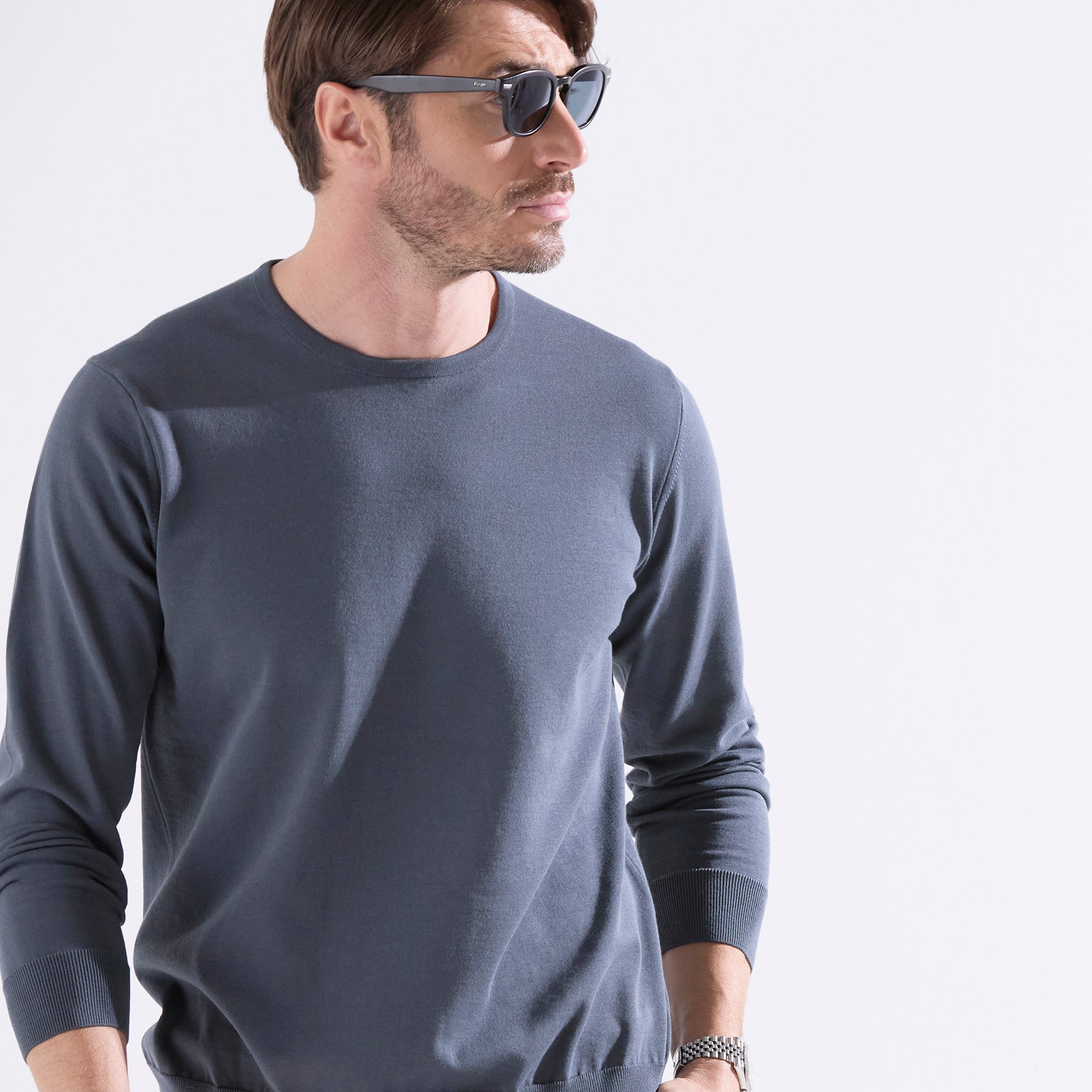 30/70 trenta settanta | terroir：クルーネックプルオーバー（＃4248