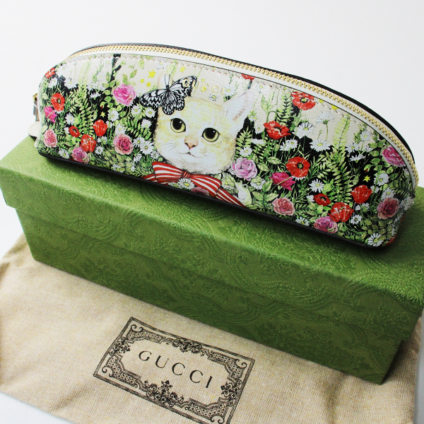 GUCCI グッチ 並木店限定コレクション ヒグチユウコ コラボ ペンケース