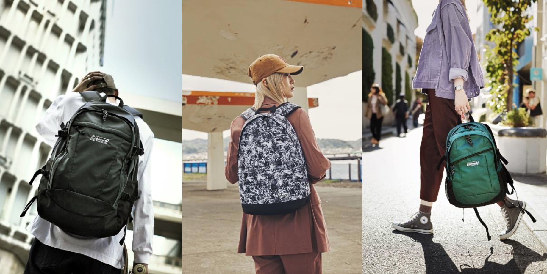 コールマン、バックパック「WALKERシリーズ」から新色・新モデル