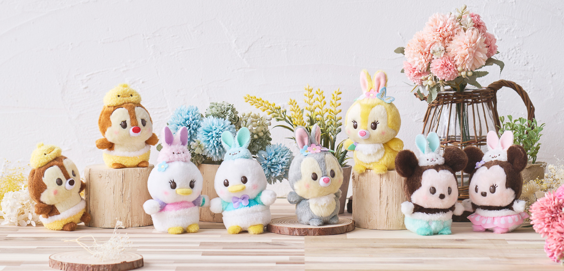 ディズニーストアに春らしさ全開の「うるぽちゃちゃん」登場