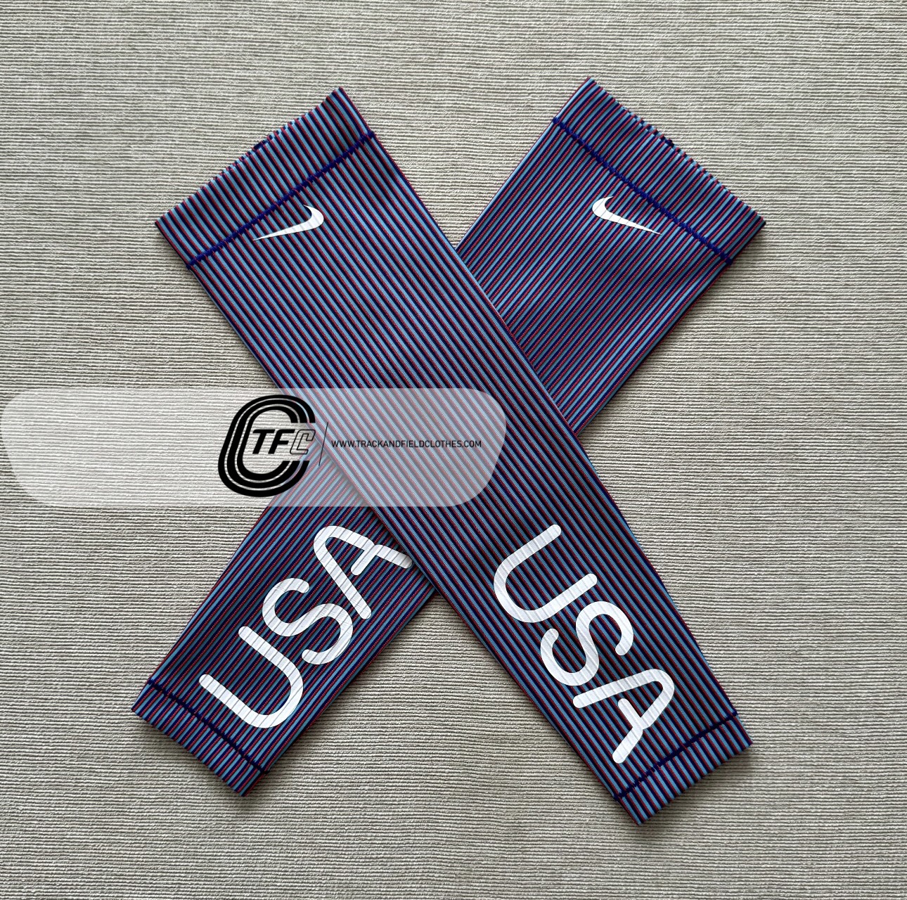 Nike 2024 USA Team Pro Elite W Arm Sleeves | Trackandfieldclothes