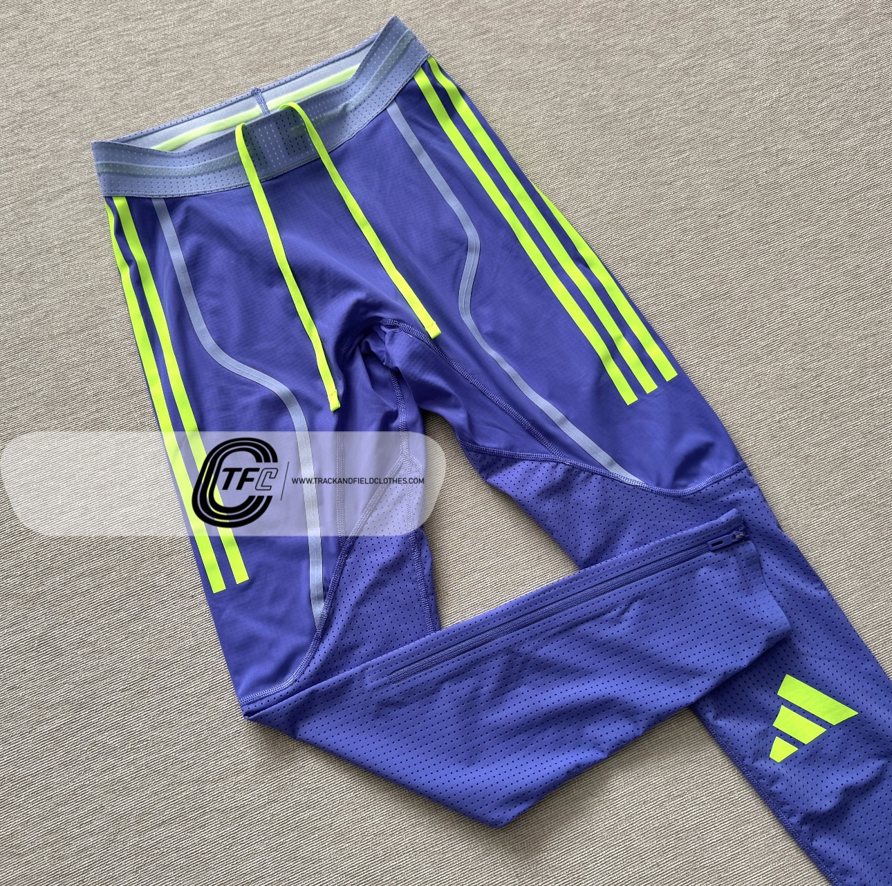 Adidas 2024 Pro Elite Team Long Tights | Trackandfieldclothes