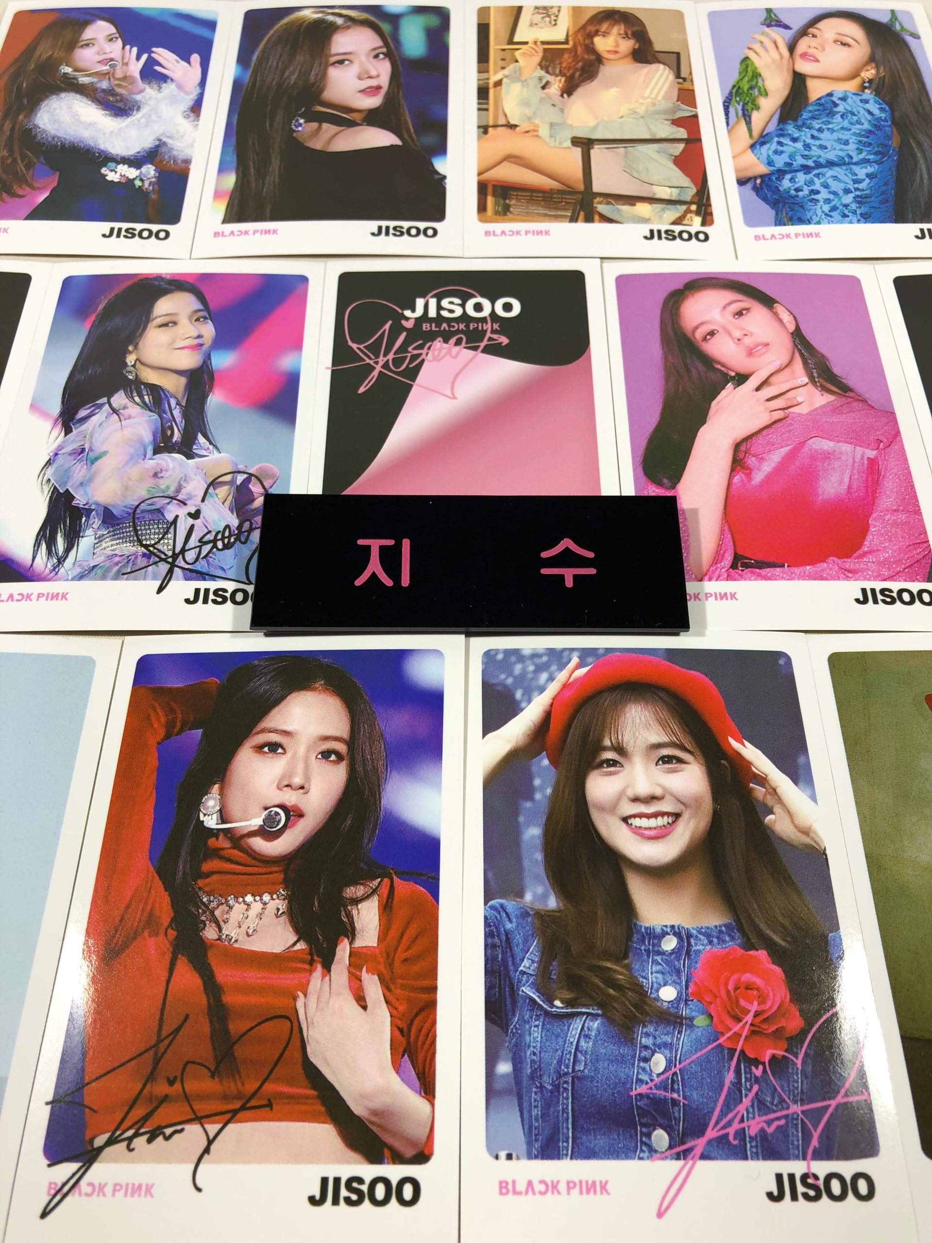 JISOO ジス – BLACKPINK ブラックピンク グッズ ／ フォト メッセージ