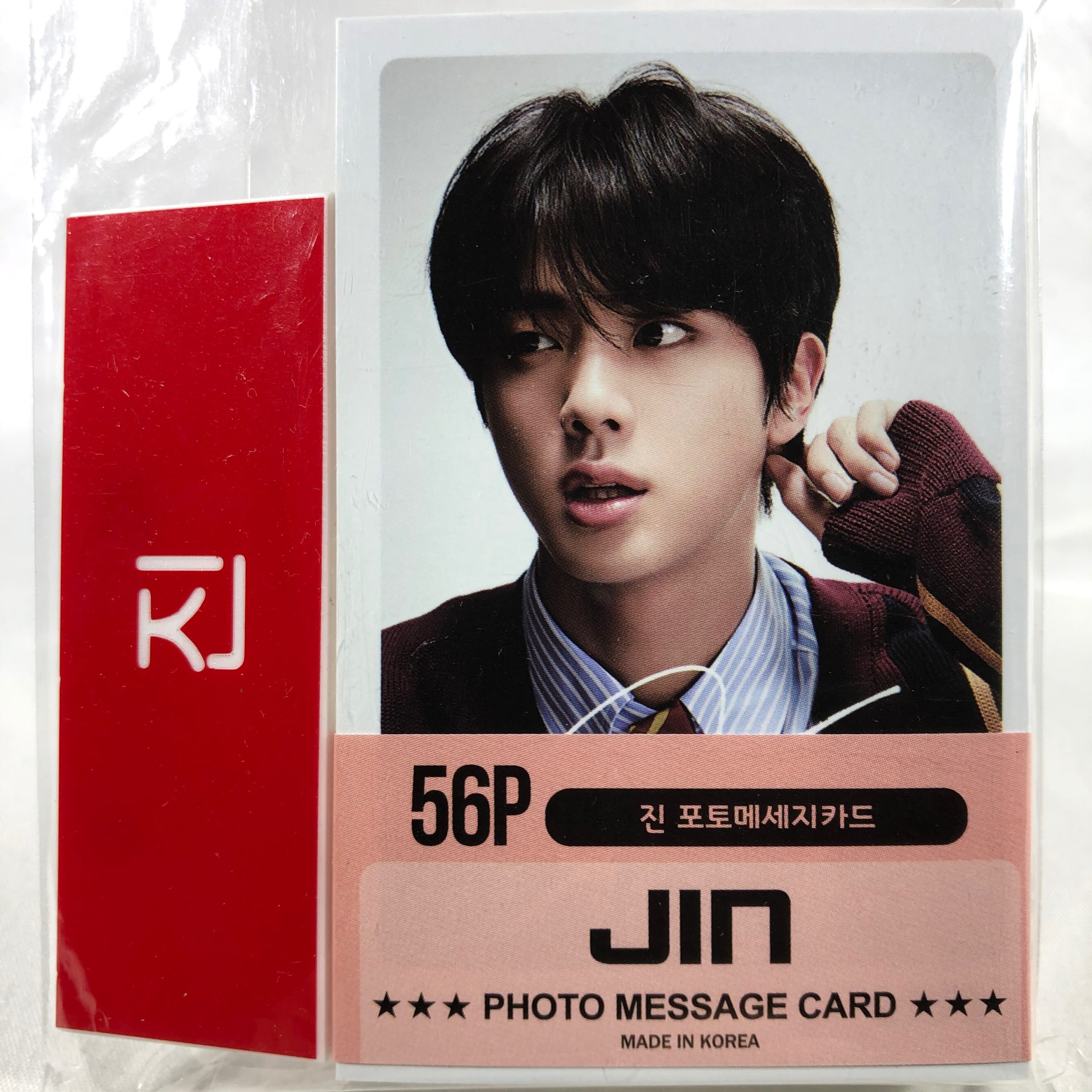 JIN ジン – BTS 防弾少年団 グッズ ／ フォト メッセージカード 56枚