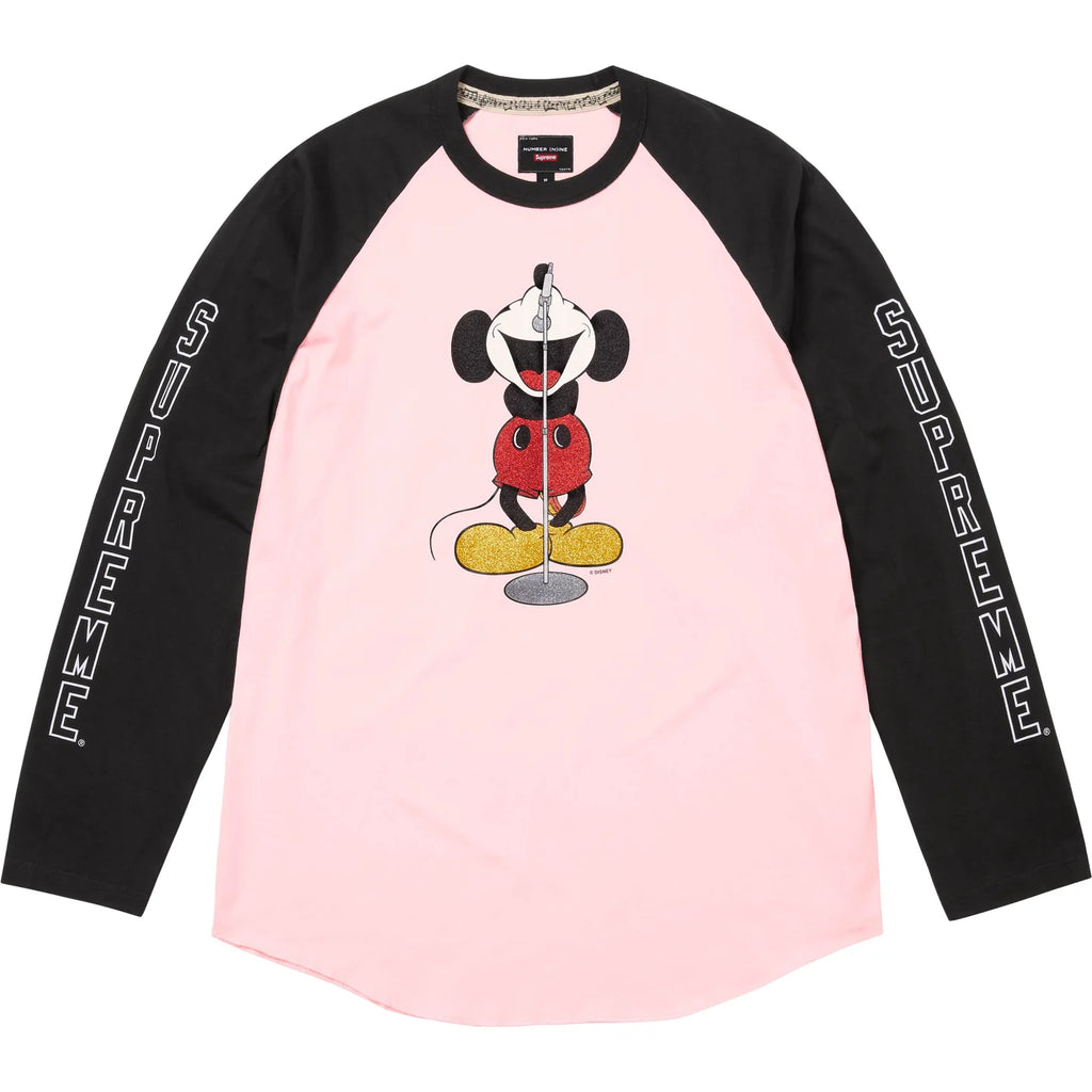 SUPREME NUMBER (N)INE MICKEY MOUSE RAGLAN L/S TOP – Trade Point_HK