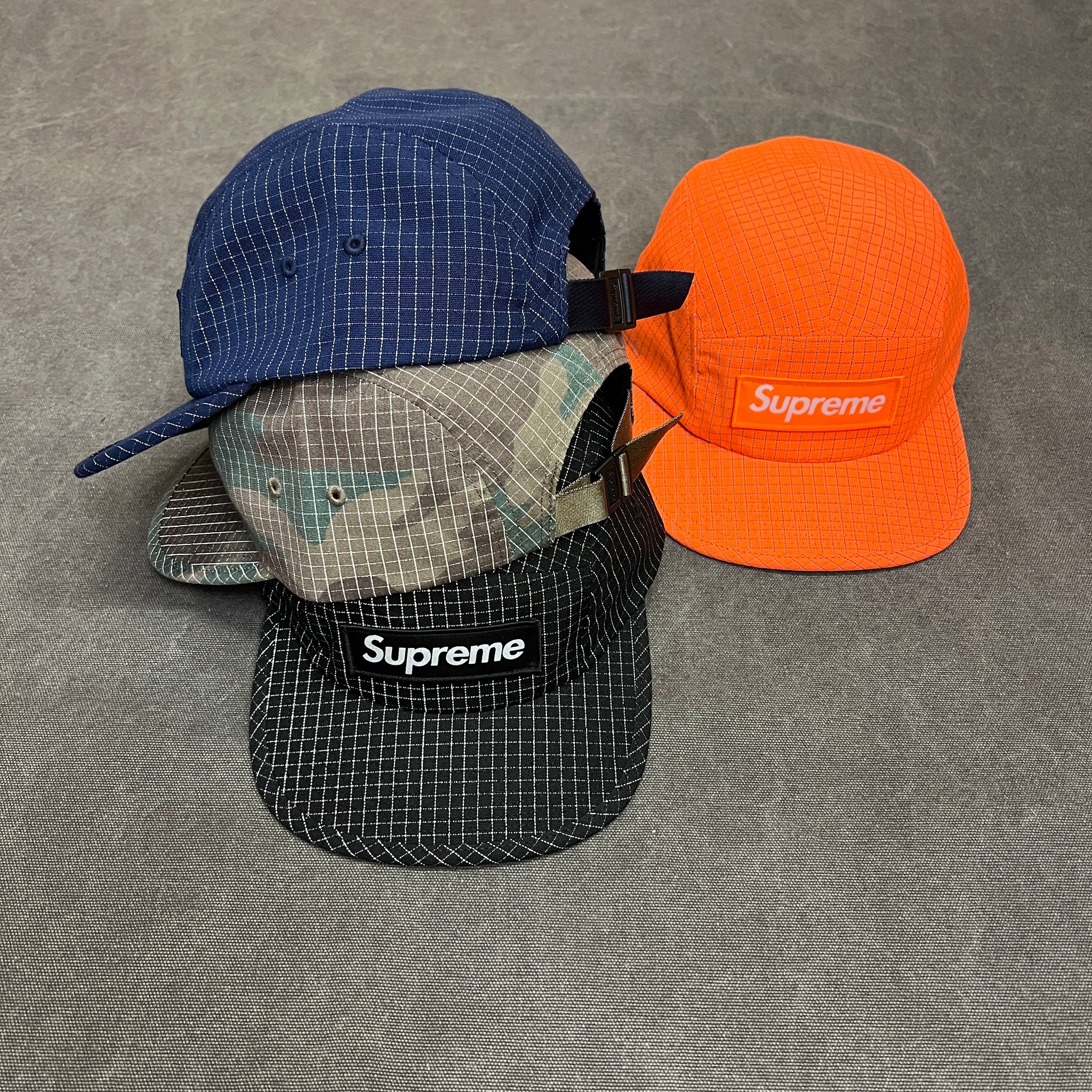 SUPREME REFLECTIVE RIPSTOP CAMP CAP – Trade Point_HK