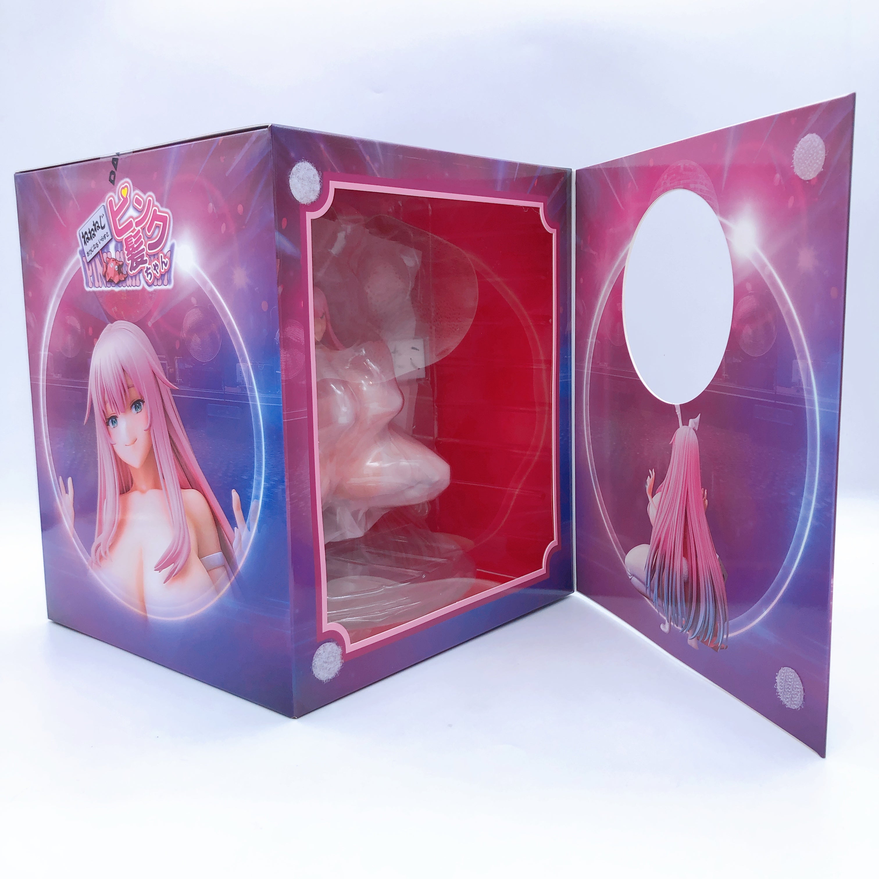 DAIKI Pink Hair-chan Neneneg Original Illustration 1/5.5 Scale Bunny F