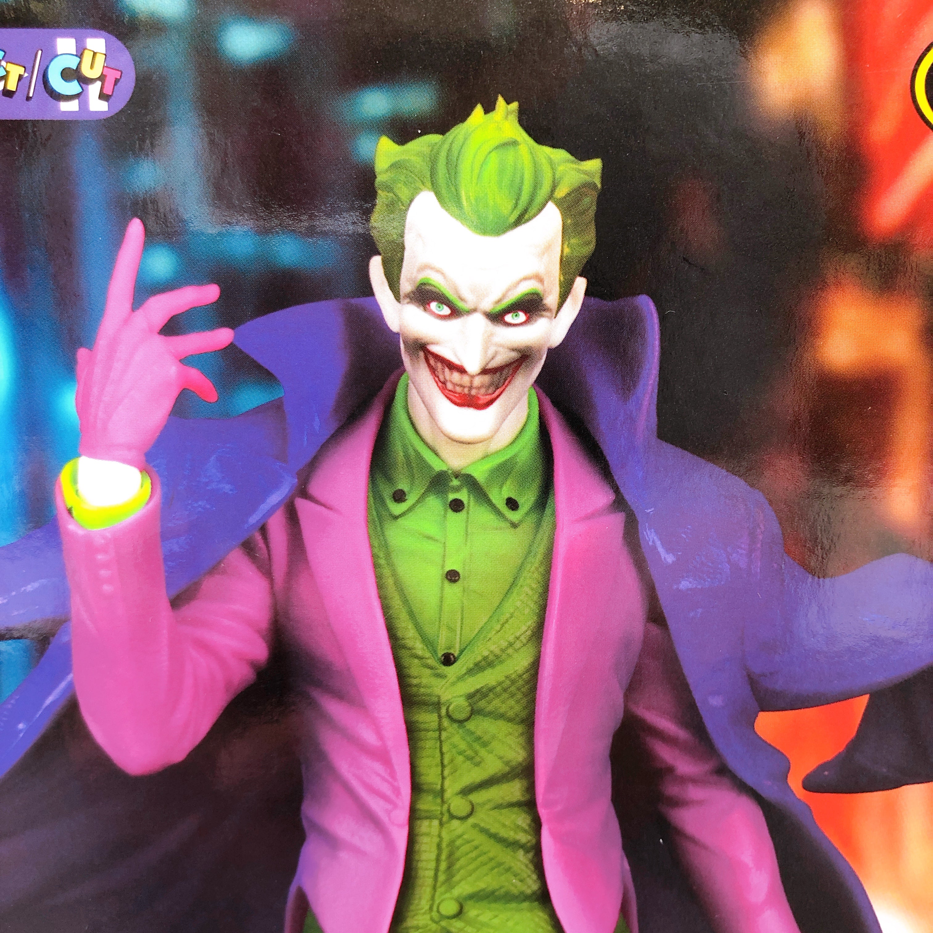 DC COMICS Joker Vivid Ver. ACT/CUT Premium Figure SEGA Japan Sealed NE