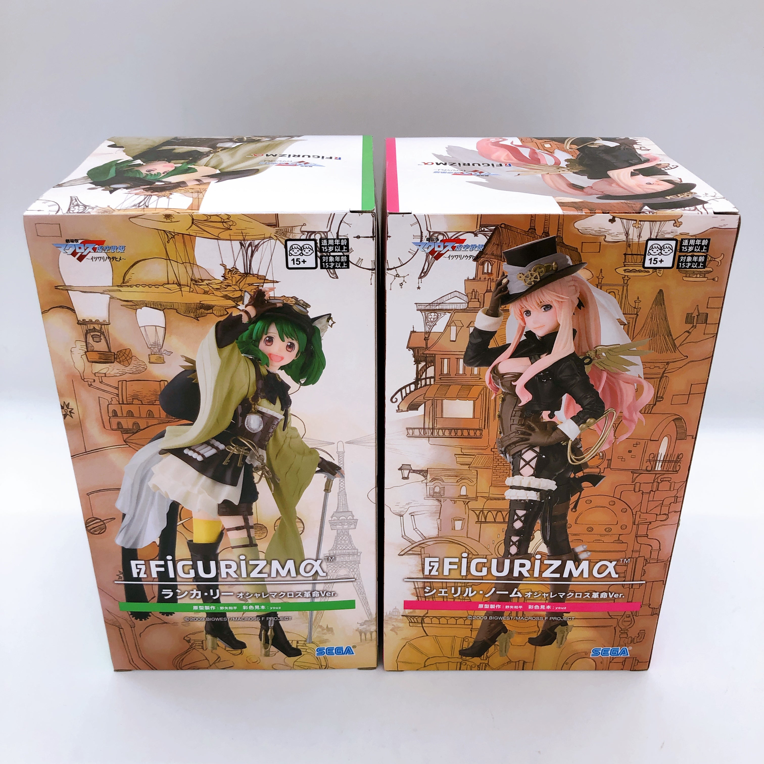 Macross Ranka Lee & Sheryl Nome SET FIGURIZMα Fashionable Revolution F