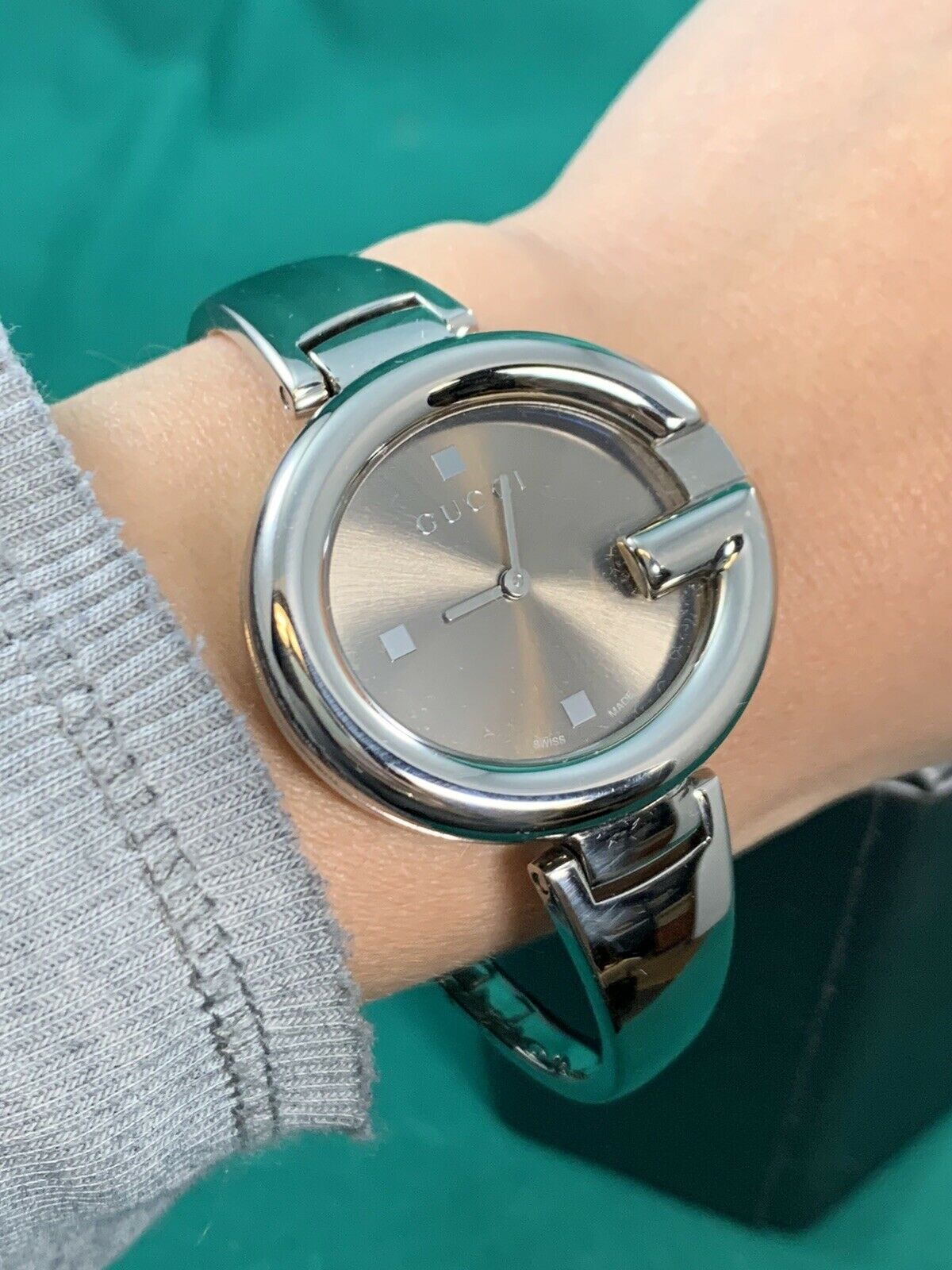 Gucci YA134302 Guccissima 36MM Women's Stainless Steel Watch