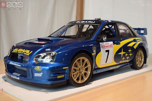 ライトやエンジン音などギミック満載 『週刊 スバル インプレッサを