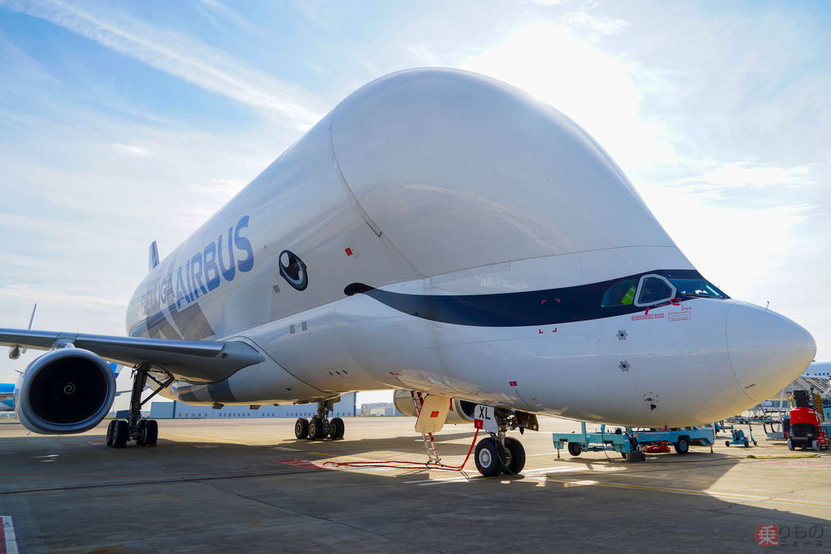 精密さがスゴすぎる！ エアバス公式、異形貨物機「ベルーガXL」紙