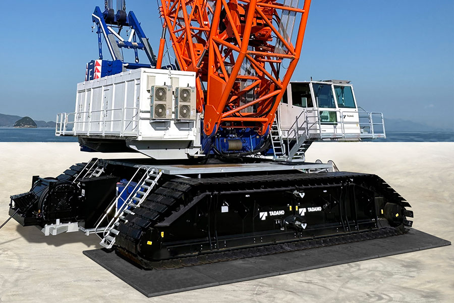 世界最大級！ 超大型“電動”クローラークレーン誕生 エンジンなしで