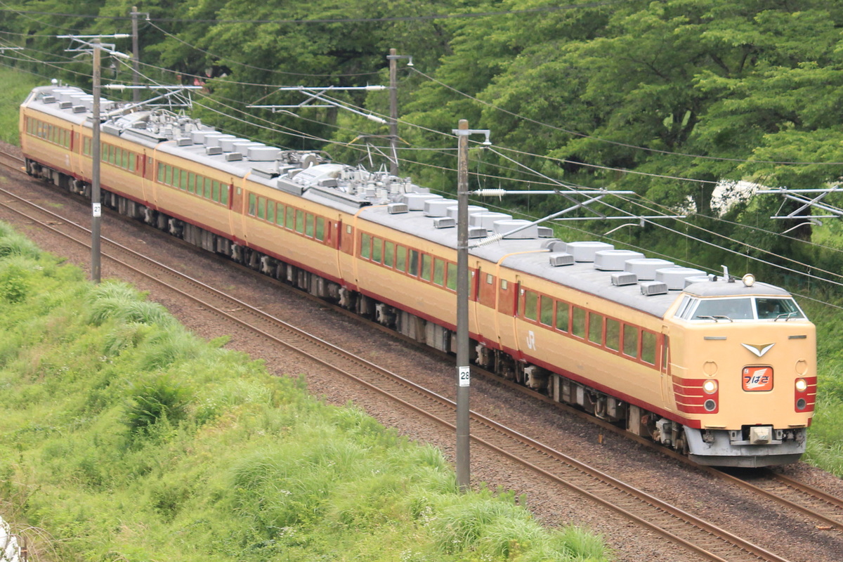 仙台車両センター 485系 A1+A2編成 の写真 |鉄道写真投稿サイトTrain