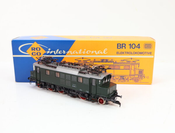 Roco H0 04144S Elektrolok E-Lok grün BR 104 020-3 DB / NEM, 79,99 €