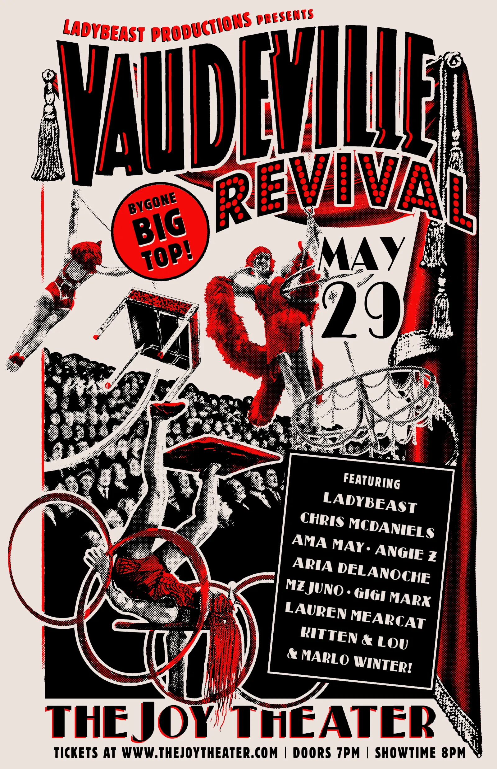 Vaudeville Revival - Bygone Bigtop Brings Nostalgic Wonder to the