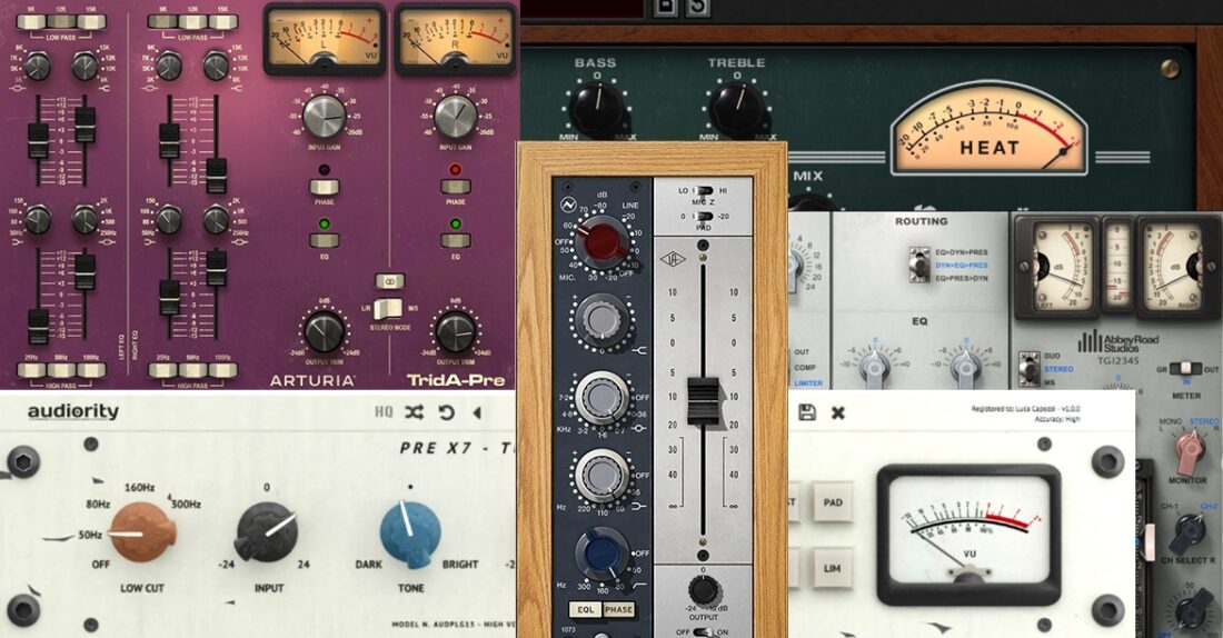 ビンテージの質感を再現！】プリアンプVSTプラグインおすすめ5選