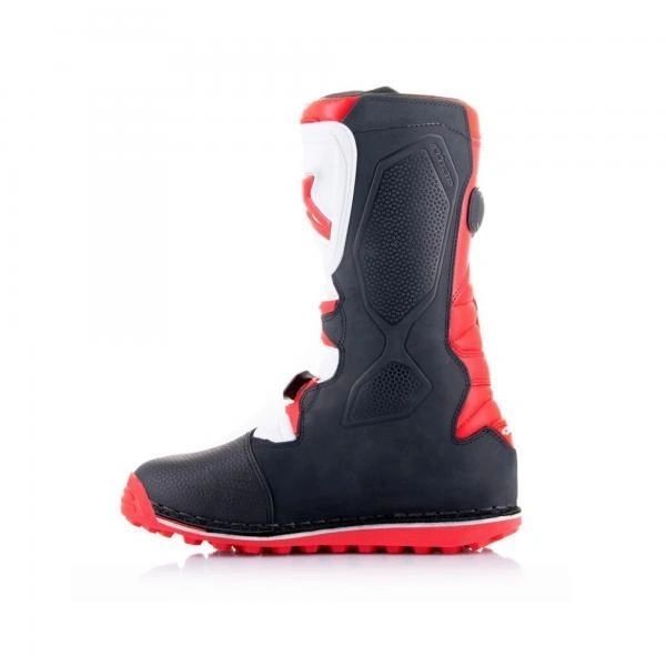 Alpinestars Tech T Trials Boots White/Red/Black — Trials Superstore