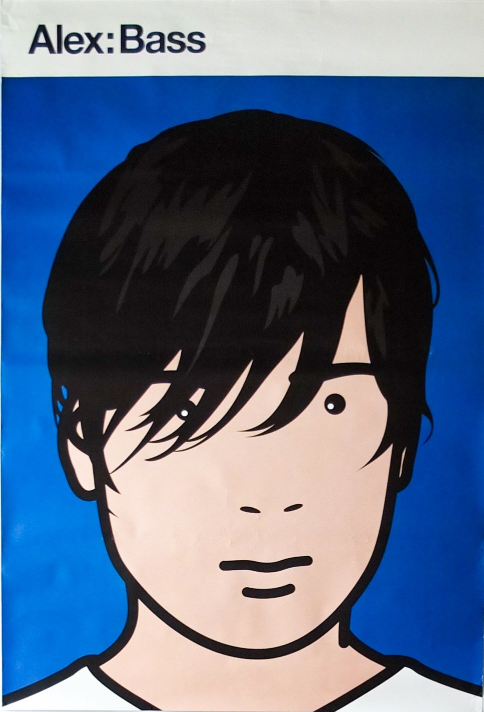 Alex: Bass Blur The Best Of Promotion Subway Poster 2000 / Julian