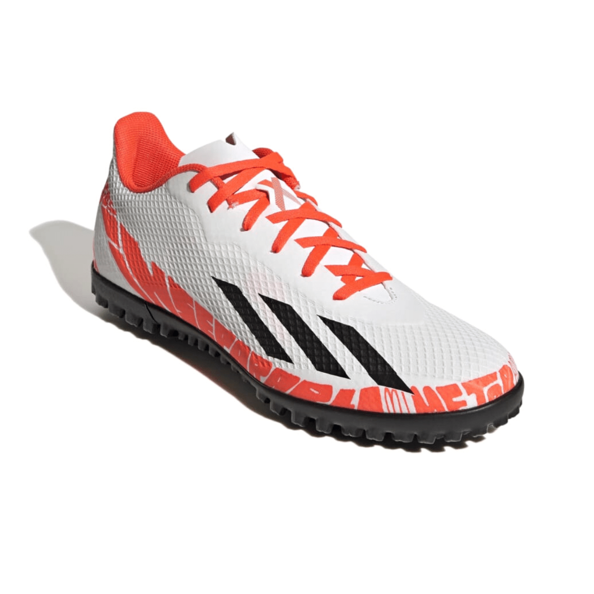Chuteira Adidas X SpeedPortal Messi.4 Society Unissex - Branco/Laranja