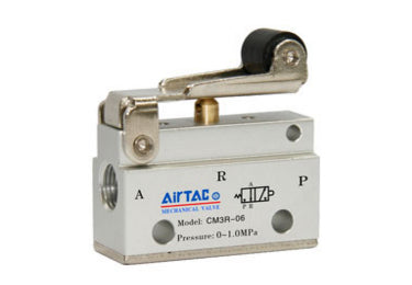 Airtac CM3R-06: Manual Valve, 3 Way - CM3R06 | Trimantec