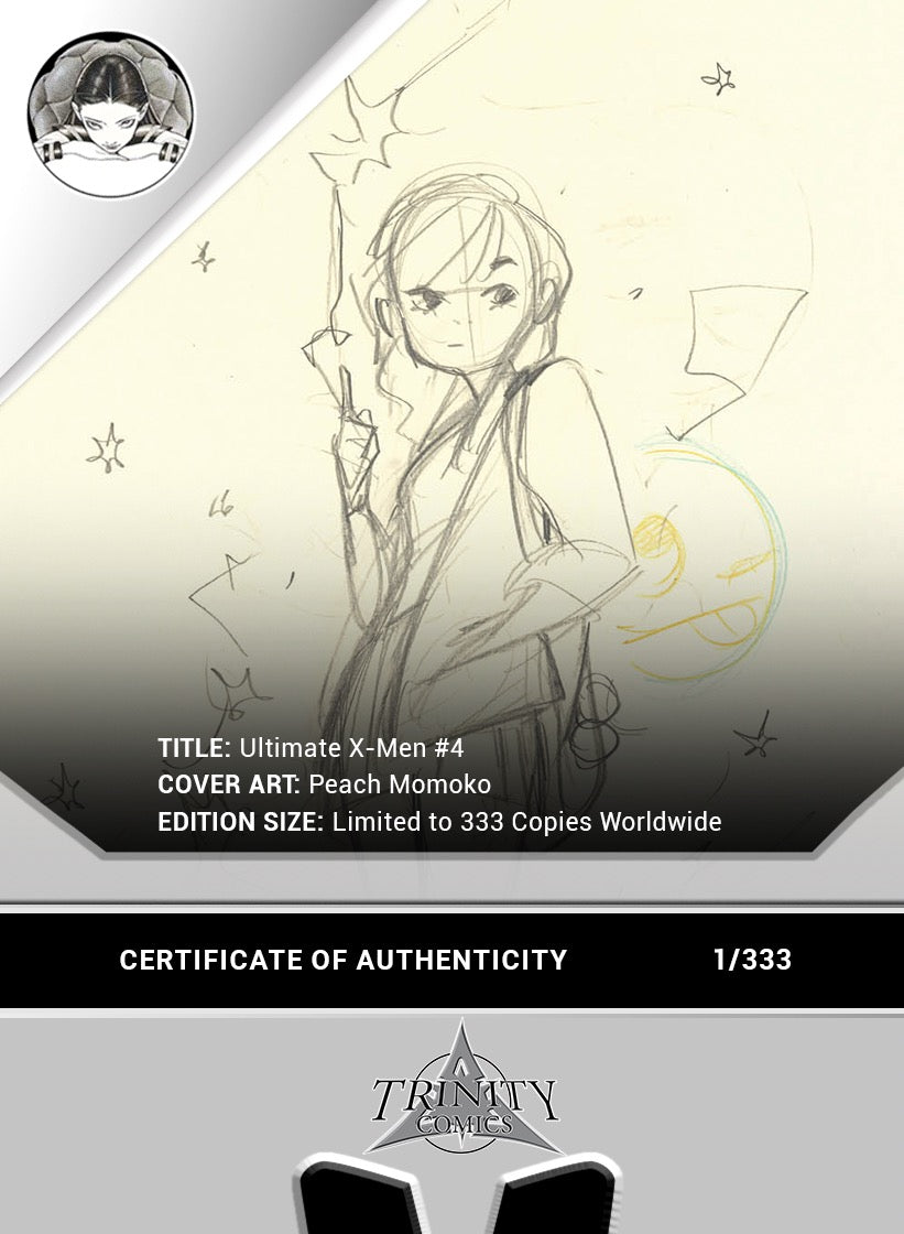 Ultimate X-Men #4 TrinityComic限定 桃桃子先生 Ultimate X-Men By