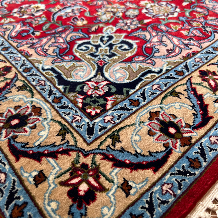 イスファハン産・ペルシャ絨毯 No.197319 Size:106×72│大阪・豊中市