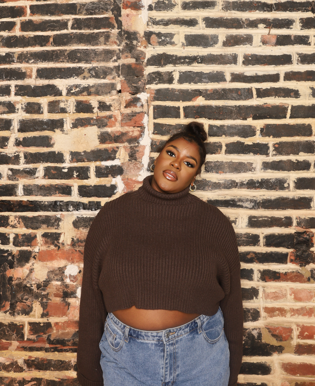 Knit Turtle Neck Sweater – Truly Bonded