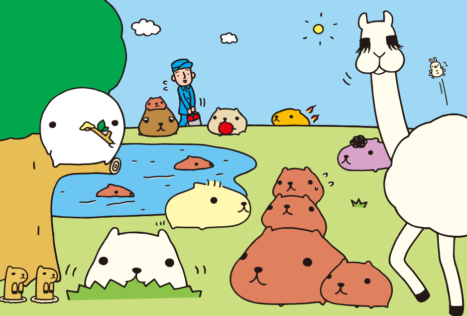 カピバラさんって？ | カピバラさん 公式サイト