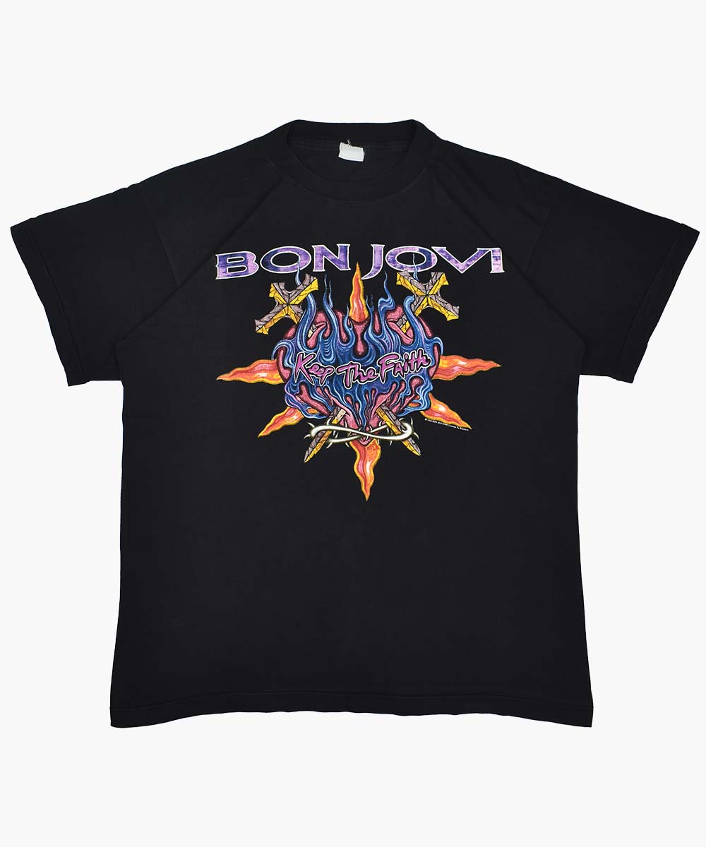 ▷ Vintage Bon Jovi T-Shirt 1993 | TWOVAULT